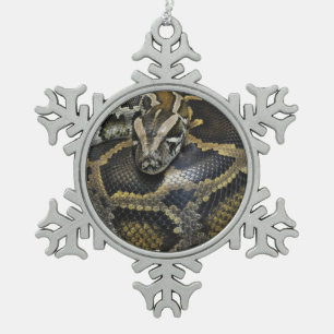 Ornement Flocon De Neige Produits de conception "de python royal"
