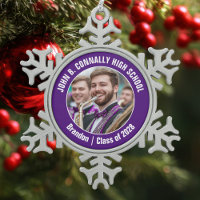 Purple High School Marching Band Cadeau photo