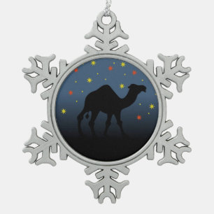 Ornement Flocon De Neige Recherche d'une étoile