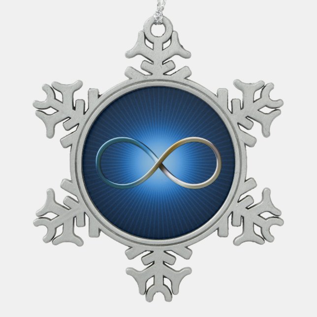 Ornement Flocon De Neige Règles scientifiques | Cadeaux Geeks Infinity (Devant)