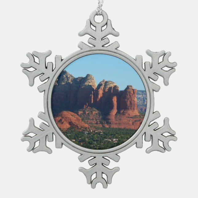 Ornement Flocon De Neige Rocher Coffee Pot Rock I à Sedona Arizona (Devant)