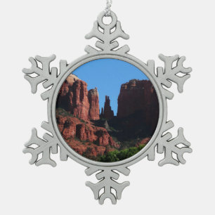 Ornement Flocon De Neige Rocher de la Cathédrale à Sedona Arizona Monument