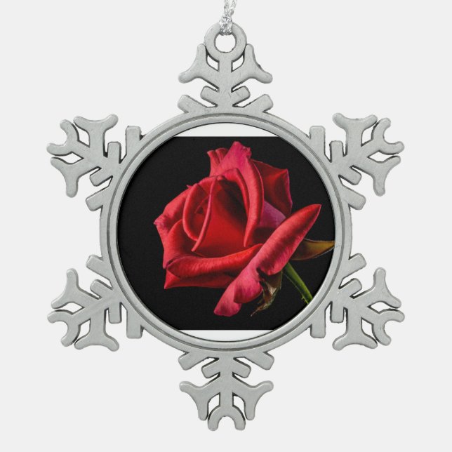 Ornement Flocon De Neige Roz dijain (Devant)