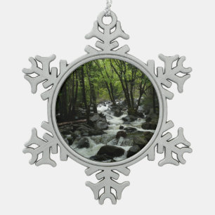 Ornement Flocon De Neige Ruisseau Bridalveil dans le parc national de Yosem