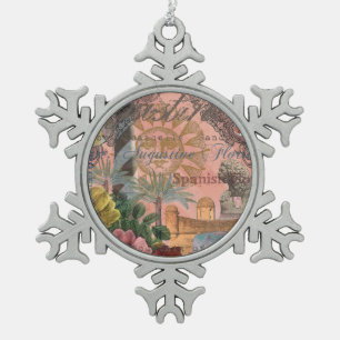 Ornement Flocon De Neige saint augustine florida voyage art antique