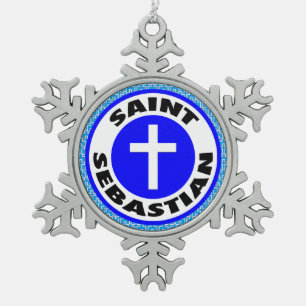 Ornement Flocon De Neige Saint-Sébastien