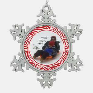 Ornement Flocon De Neige Scribblprint Snowflake