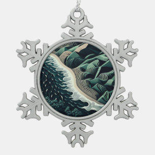 Ornement Flocon De Neige Serene Shores
