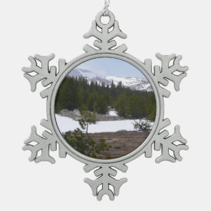 Ornement Flocon De Neige Sierra Nevada Montagnes et neige à Yosemite