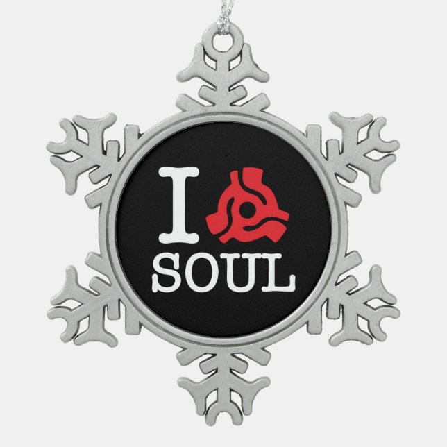 Ornement Flocon De Neige Soul adaptateur I 45 (Devant)