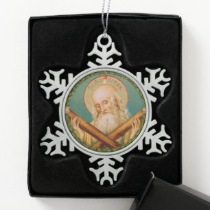 Ornement Flocon De Neige St. André l'Apôtre (JMAS 02)