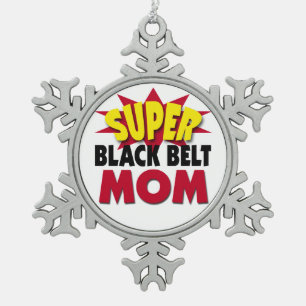 Ornement Flocon De Neige Super Black Belt Maman