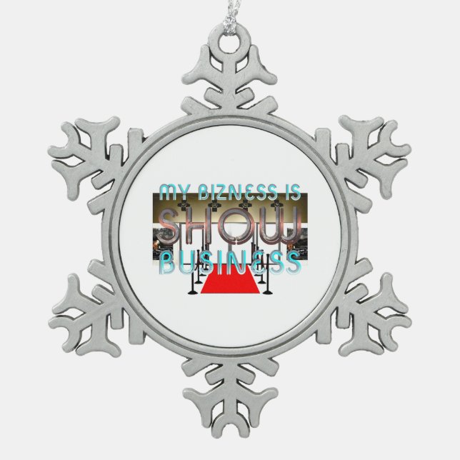 Ornement Flocon De Neige TEE Show Business (Devant)