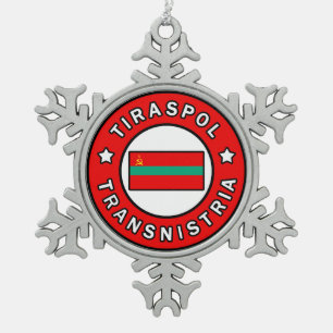 Ornement Flocon De Neige Tiraspol Transnistrie