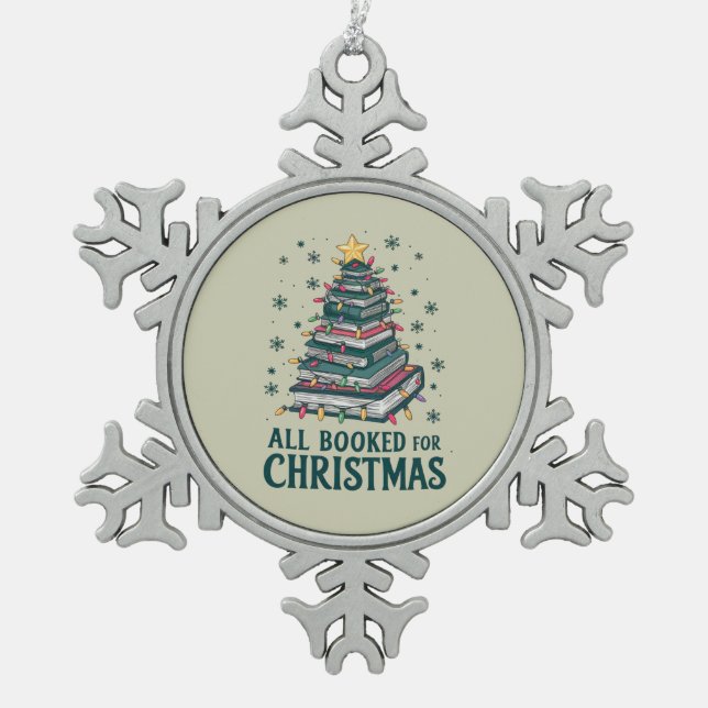 Ornement Flocon De Neige Tous Réservés pour cadeau de Noël pour le Louveur  (Devant)