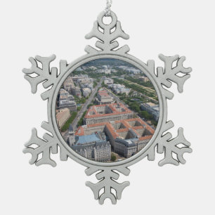 Ornement Flocon De Neige Triangle Fédéral