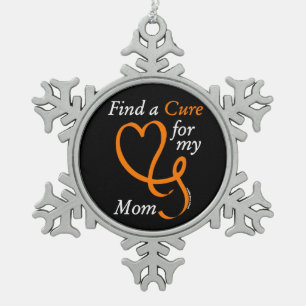 Ornement Flocon De Neige Trouver un remède/coeur/maman...RSD/CRPS