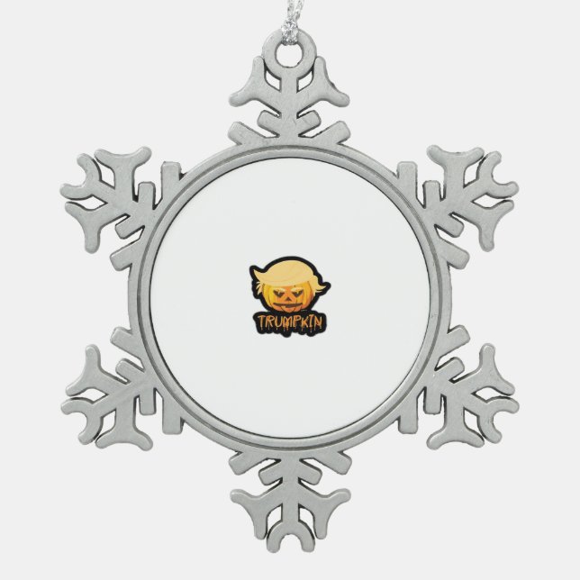 Ornement Flocon De Neige Trumpkin Classic - Retro Costume Slogan (Devant)