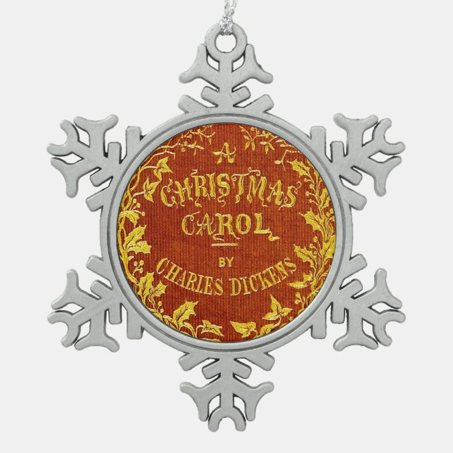 Ornement Flocon De Neige Un chant de Noël (Devant)