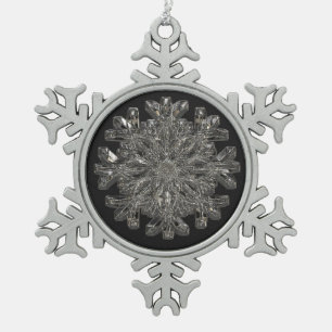 Ornement Flocon De Neige Un magnifique flocon de neige