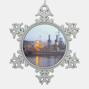 ORNEMENT FLOCON DE NEIGE USS KIDD