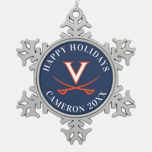 Ornement Flocon De Neige V Saber (Devant)