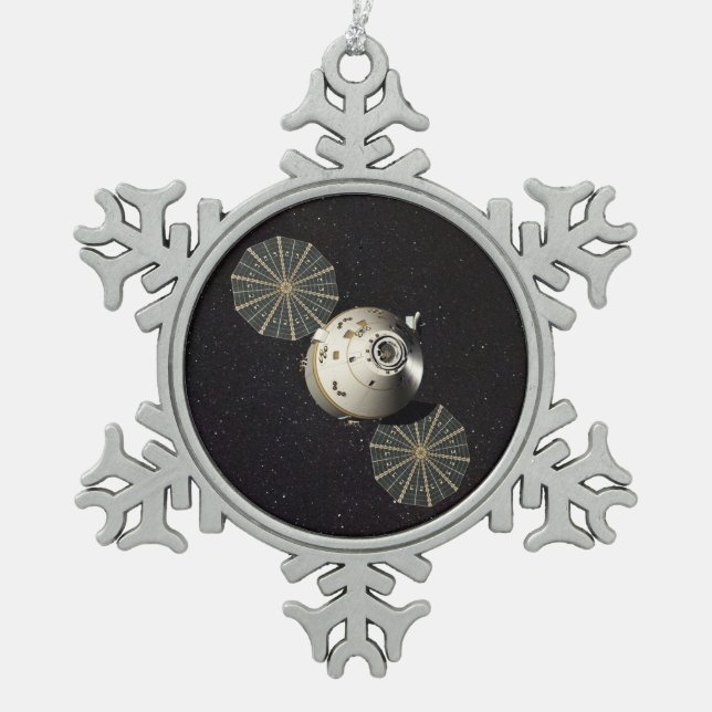 Ornement Flocon De Neige Vaisseau spatial Orion (Devant)