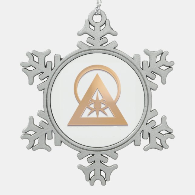 ORNEMENT FLOCON DE NEIGE VITESSE D'ILLUMINATI (Devant)