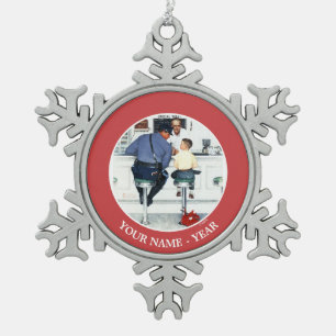 Ornement Flocon De Neige Volant