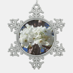 Ornement Flocon De Neige White Blossoms II
