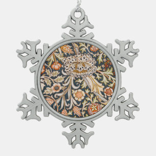 Ornement Flocon De Neige William Morris Trent Garden Flower Motif classique