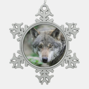 Ornement Flocon De Neige Wolf_011