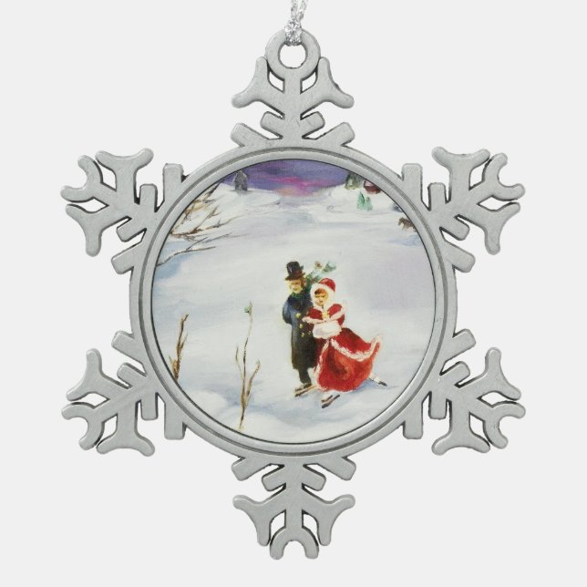 Ornement Flocon De Neige Wonderland Snowflake Orament (Devant)