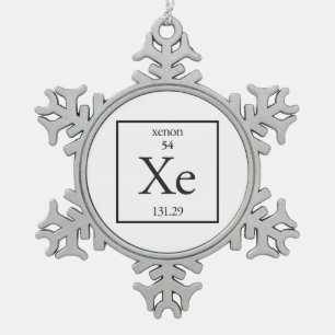 Ornement Flocon De Neige Xenon