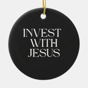 Ornement Investir avec Jésus