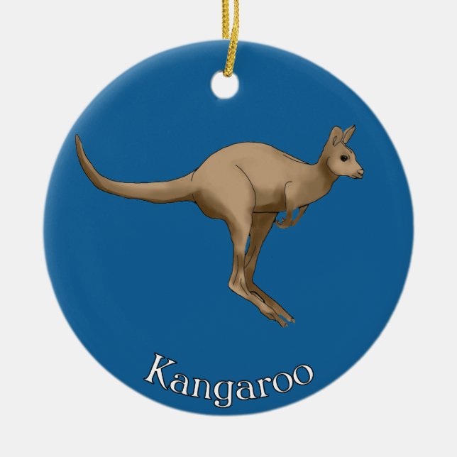 Ornement Kangourou Australie (Devant)