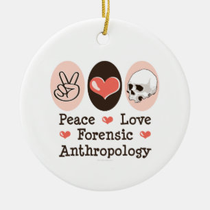 Ornement légal d'anthropologie d'amour de paix