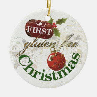 Ornement libre de Noël de premier gluten