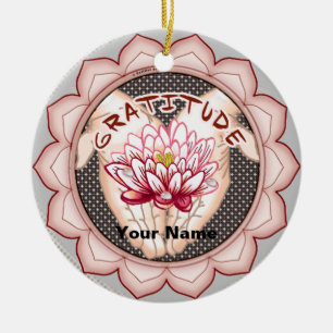 Ornement Lotus Gratitude