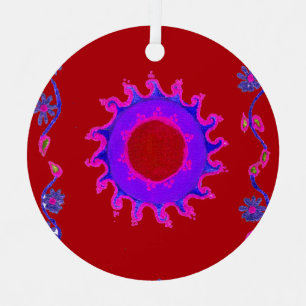 Ornement Magnifique Inde extraordinaire Motif Mendi Art Des