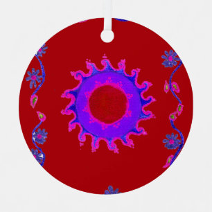 Ornement Magnifique motif indien incroyable Design d'art Me