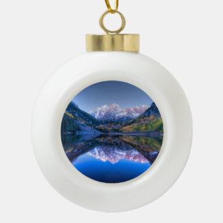 Ornement marron de Noël du Colorado Bells - boule