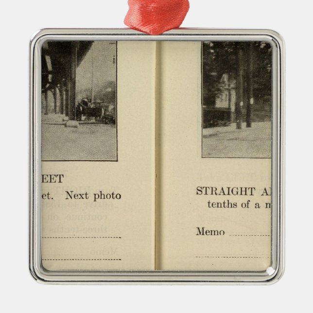 Ornement Métallique 78689 Broadway et 230th ferry de St Dobbs (Devant)