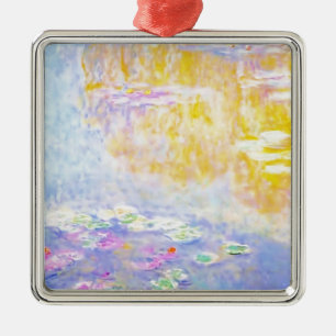 Ornement Métallique abstrait, nénuphars de Monet 7