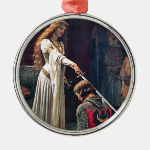 Ornement Métallique Accolade par Edmund Blair Leighton