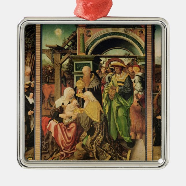 Ornement Métallique Adoration des Magi 2 (Devant)