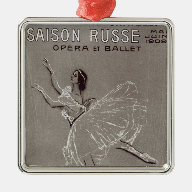 Ornement Métallique Affiche pour le 'Saison Russe (Devant)