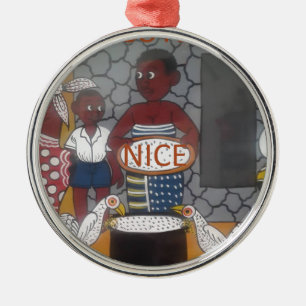 Ornement Métallique Africain traditionnel Homestead Lifestyle