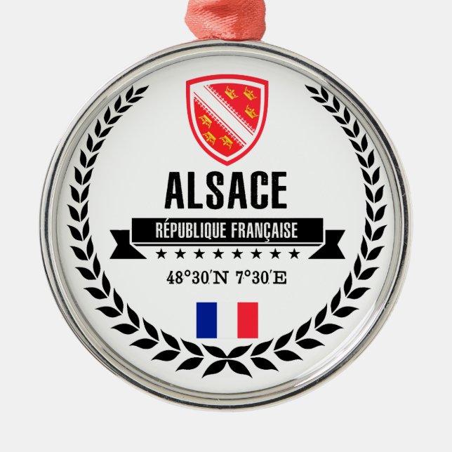 Ornement Métallique Alsace (Devant)