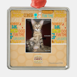 Ornement Métallique Amis d'idiot